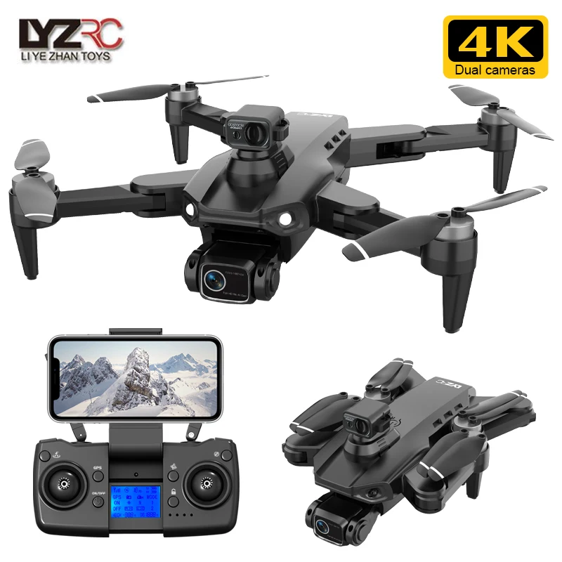 L900 Pro MAX GPS Drone 4K Professional Dual HD Camera 5G FPV 360° Obstacle Avoidance Brushless Motor RC Quadcopter Toys For Kids