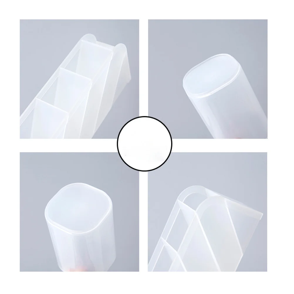 

Large Capacity Pp Desktop Organizer Cup Stationery Pencil Pen Holder For Cosmetics Makeup Brushes Lipstick Eyebrow