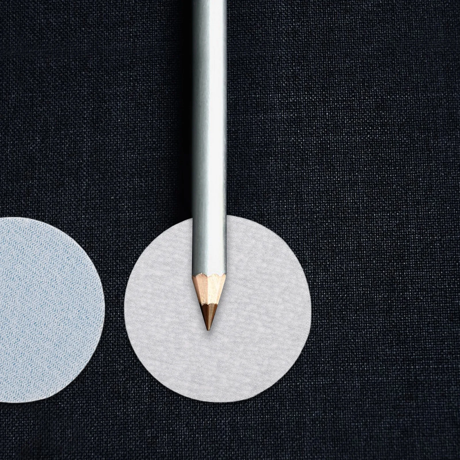 

10Pcs Eyebrow Pencil Sandpaper Compact Round Sharpener Pads Multipurpose Brow Shaping Tool for Eyeliner Pencil Makeup Accessory