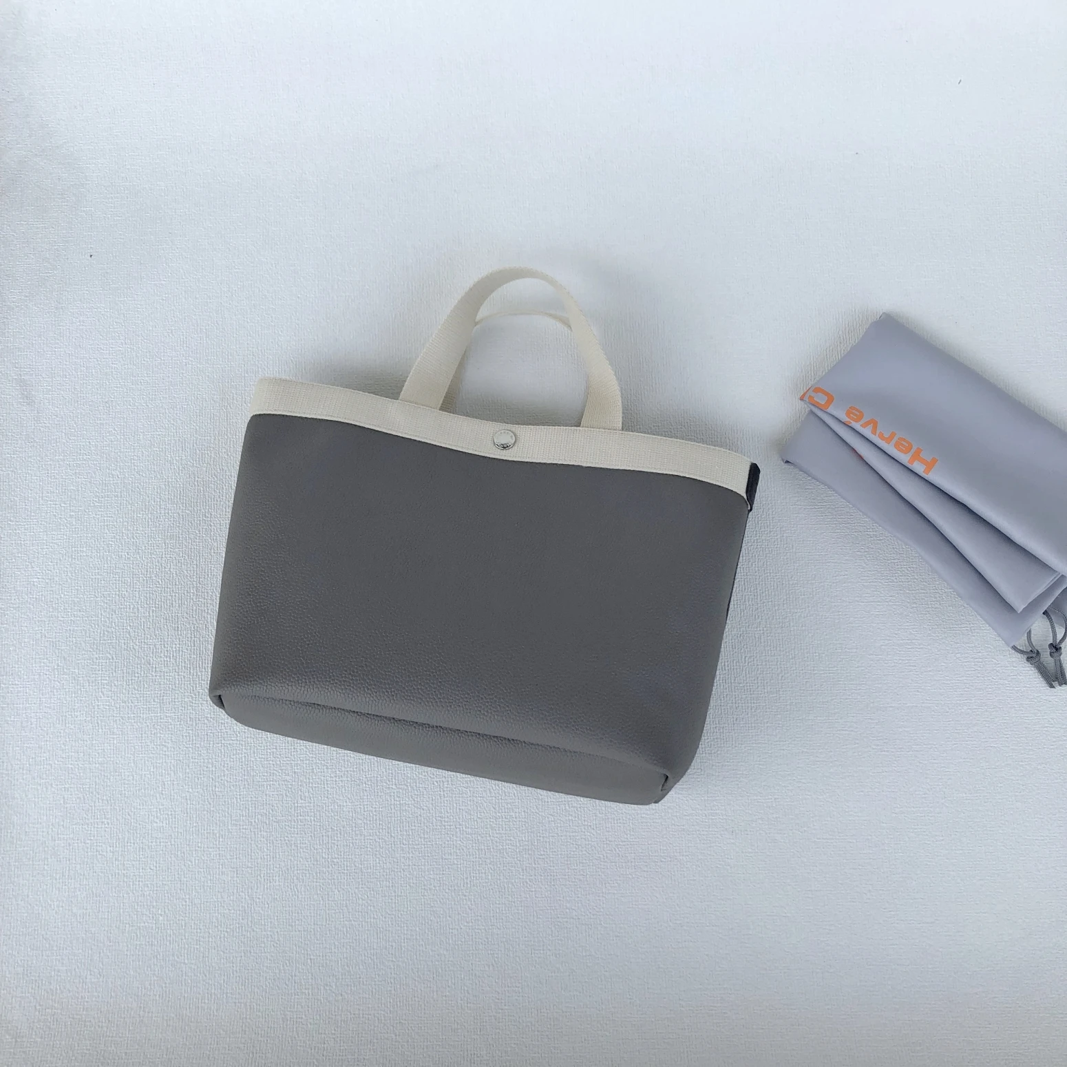 Herve Chapelier Luxury Color Blo Handbag Commuter Briease Small