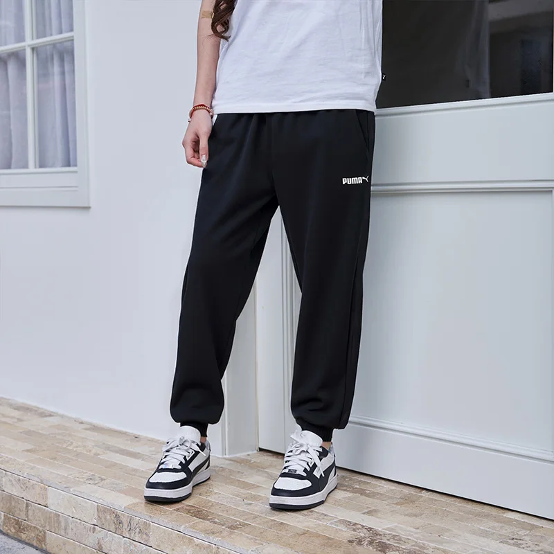 بوما سراويل رياضية سوداء غير رسمية ملابس رجالية ونسائية 69371001 #4