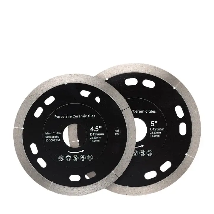 

Sintered Diamond Toothless Saw Blade Marble Ceramic Vitrified Brick Rock Slab Microcrystalline Stone Angle Grinder Cutting Sheet