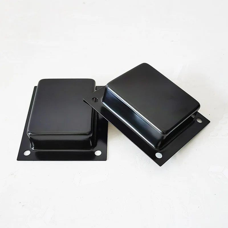 2PCS EI96 Transformer Cover End Bells Screening Can Sealing Shrouds Metal Protective Shield Audio Speaker Accessories