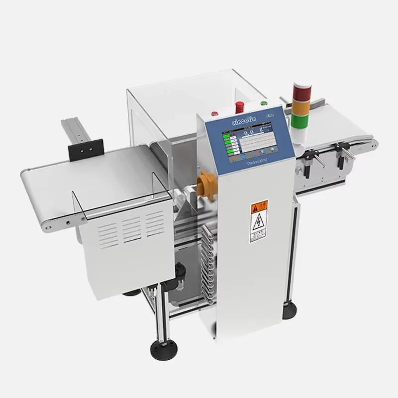 Online High-precision Checkweigher Stainless Steel Touch Screen Digital Weighing Scale with 0.5g Accuracy