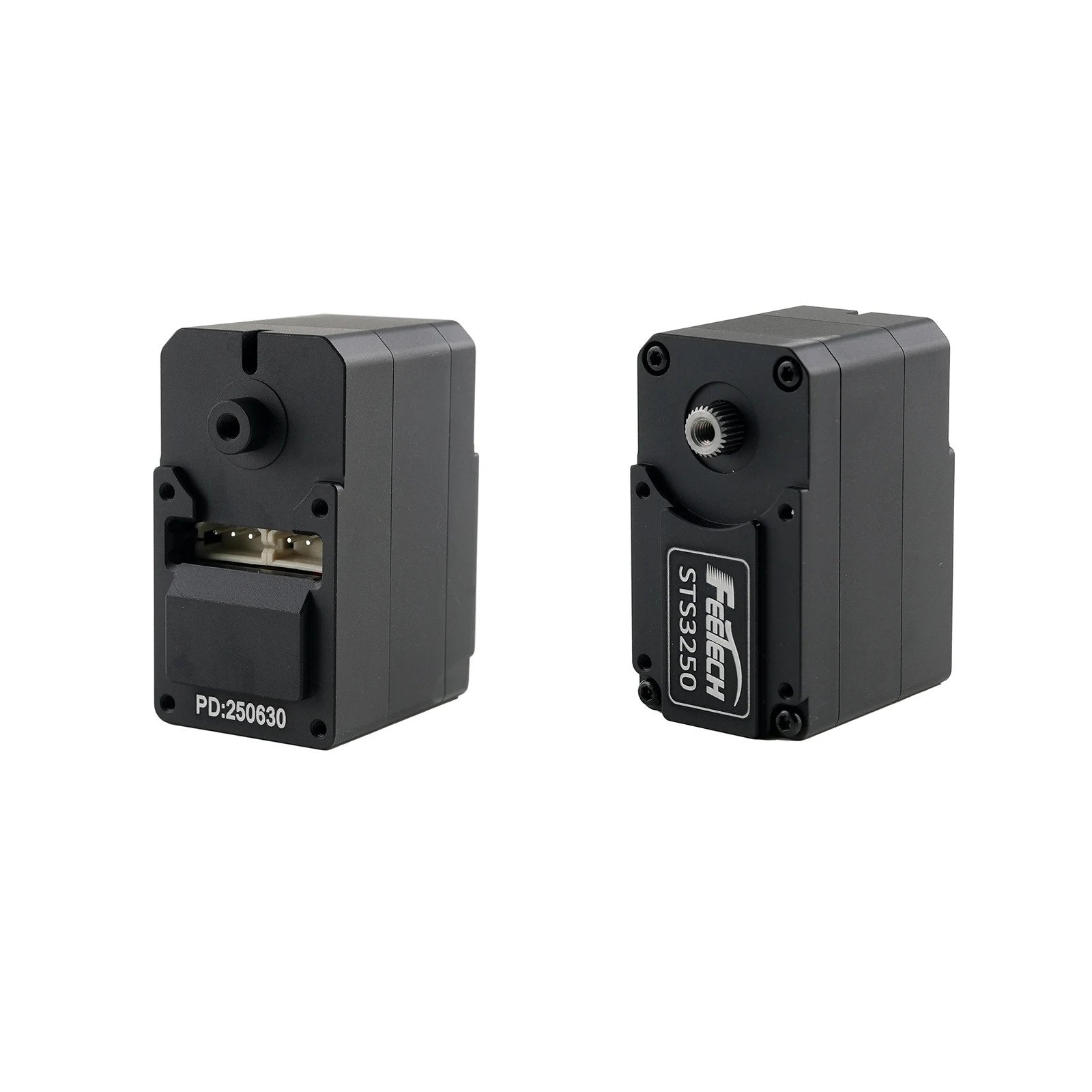 Feetech STS3250 12V 50KG Double Shaft Magnetic Encoder TTL Protocol Servo 360 Degree Full Metal Feedback Servos For Robotic Arm