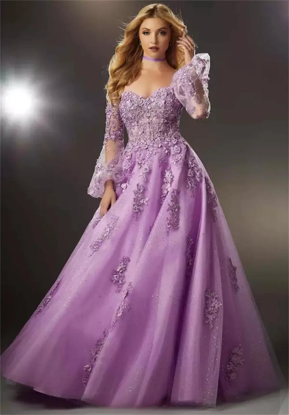 Tulle Appliqued A Dresses Removable Sleeves Girls Bat Mitzvah Dresses Glitter Lace Floral Appliqued Formal Occasion Dresses