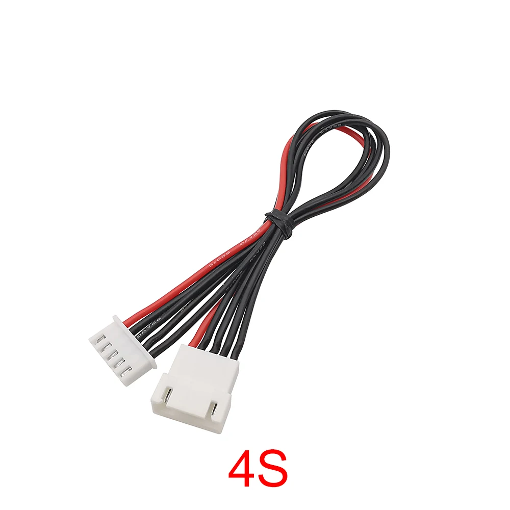 2.54XH Lipo Battery Balance Charger Extension Wire 30cm Silicone Cable for 2S 3Pin to 8S 9Pin Batteries