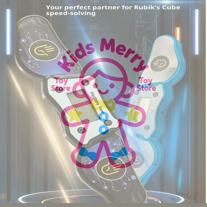 مؤقت سرعة المكعب السحري يتصل بمؤقت أدوات مسابقة ألغاز الكمبيوتر Cubo's WCA #1
