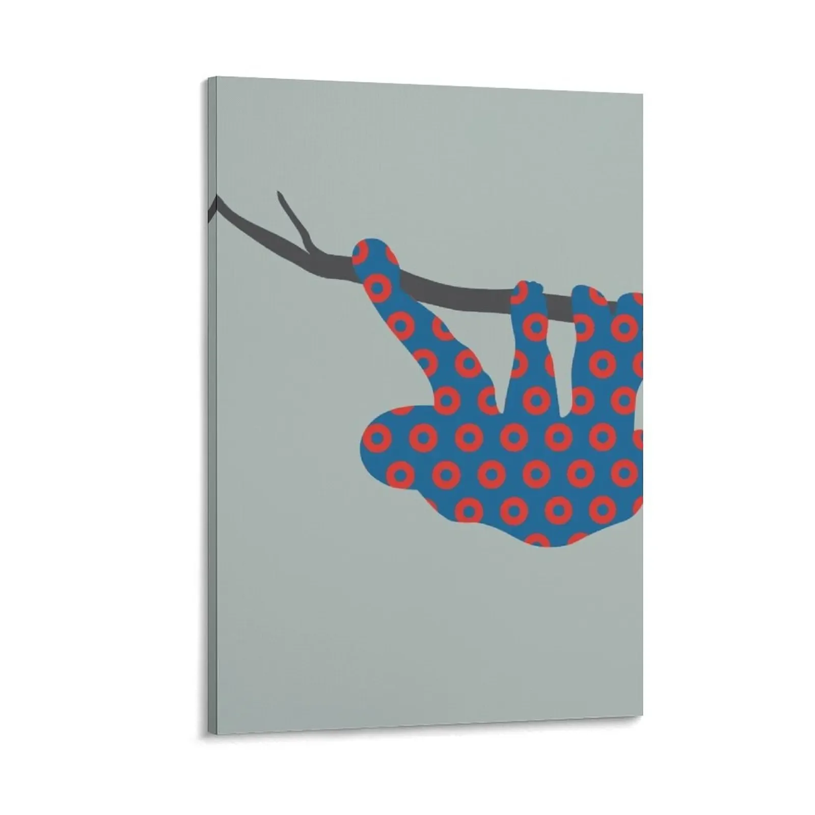 

Phish Sloth Donuts Canvas Painting aesthetic room decor poster anime decorative wall canvases anime decoration