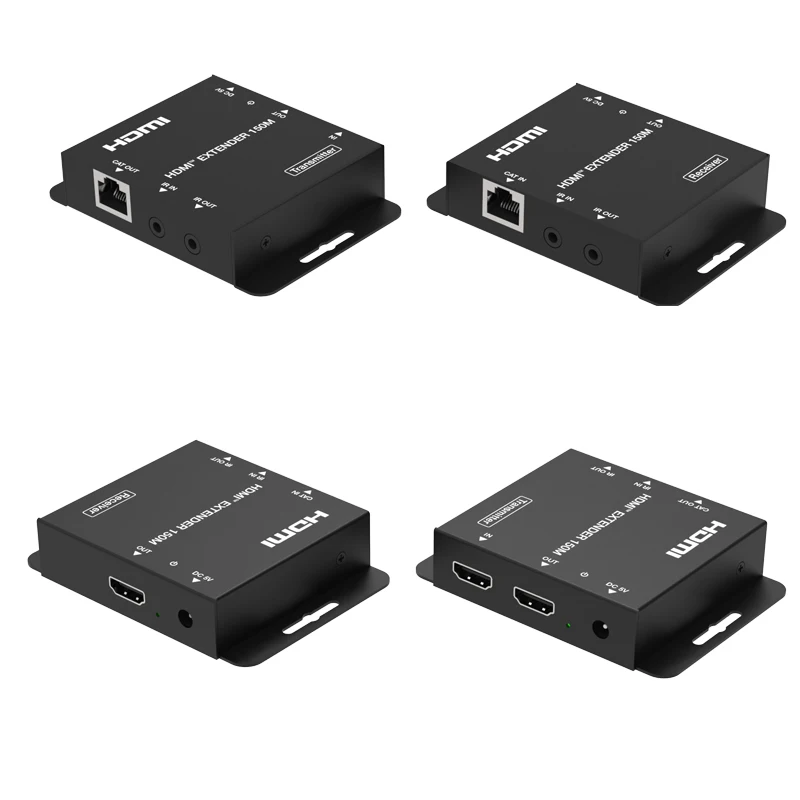 Transmitter Receiver Adapter HDMI-compatible Over IP Network Extender HDMI-compatible Extender Internet Splitter LAN Extensor