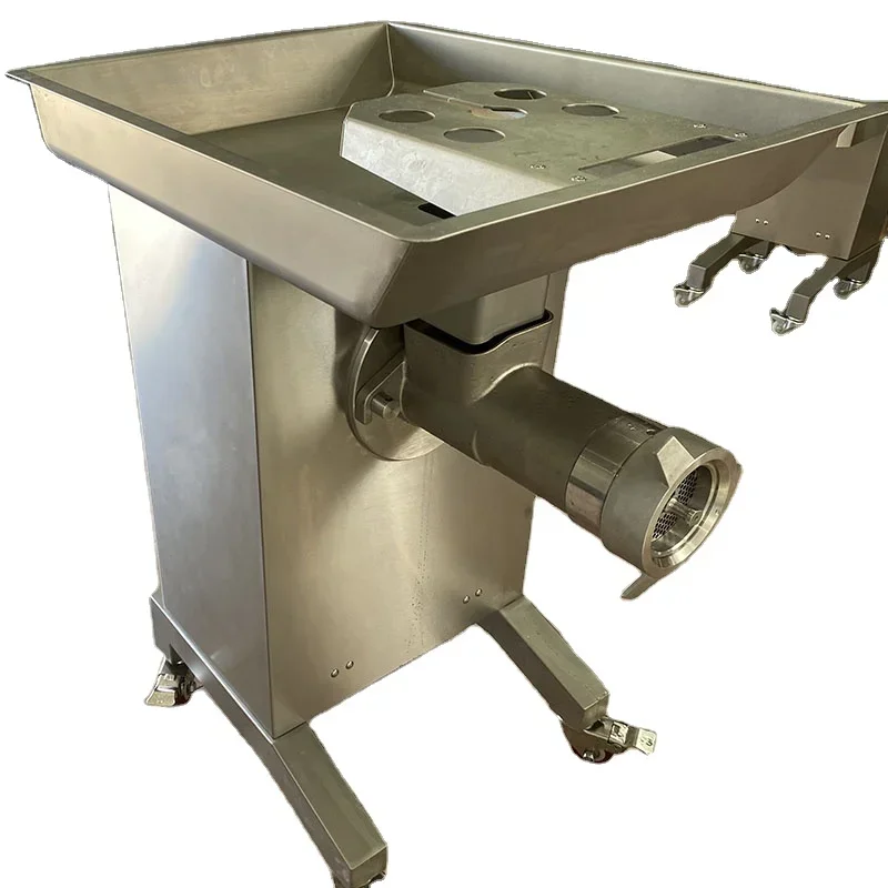 

Industrial frozen commercial automatic meat beef grinder manufacturing