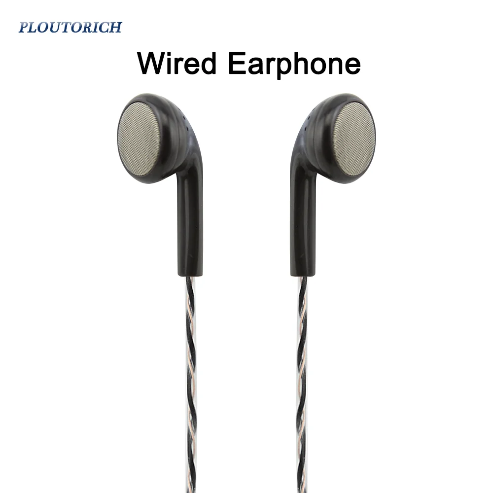 

Wired Earphone With Microphone HIFi Sound Effects Light Weight Listen Music 3.5mm Plug 1.3m Cable Length Listen Music Phone Call