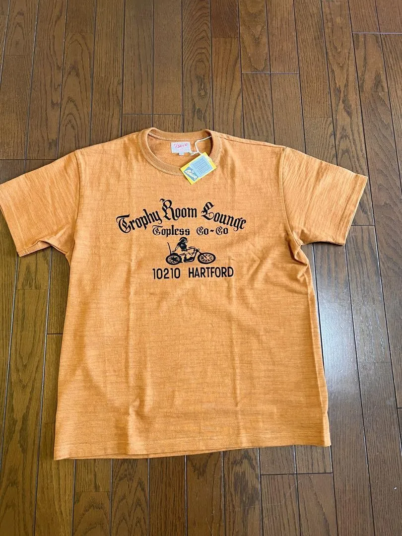 Buco Real McCoys T-Shirt Mustard Color L Size Jacket
