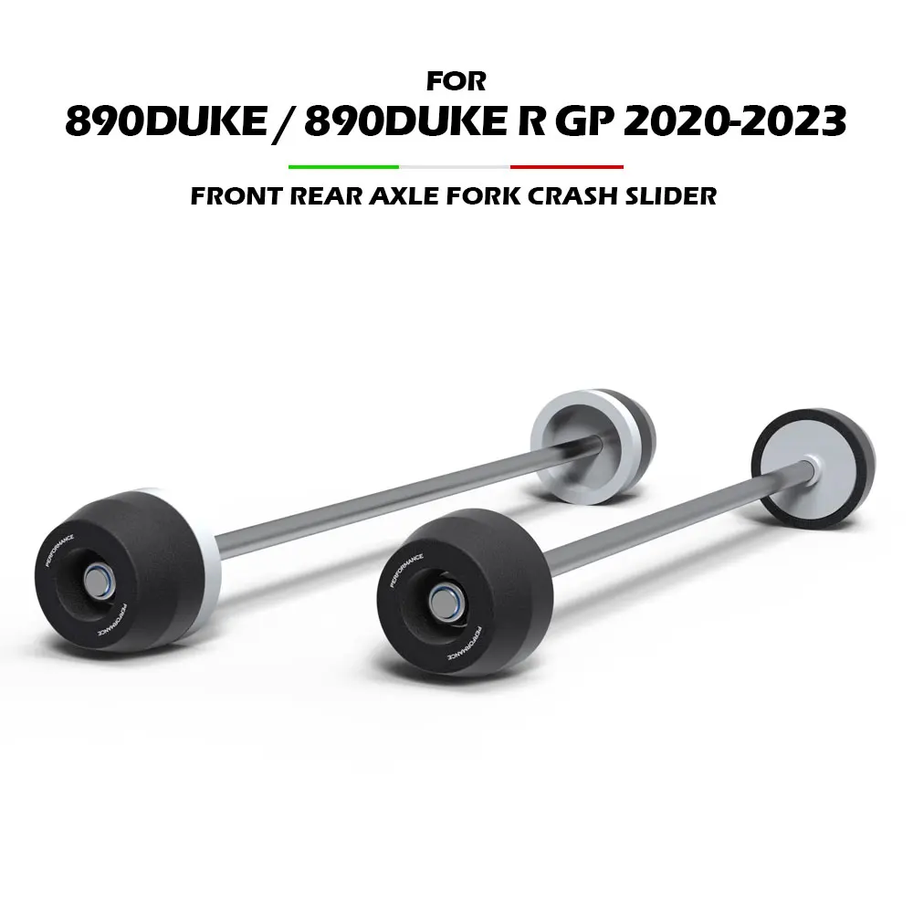 

Motorcycle Rear Front Axle Fork Crash Slider For 890 DUKE 890DUKE R GT 2020~2023 Wheel Crash Slider Protector Accessories