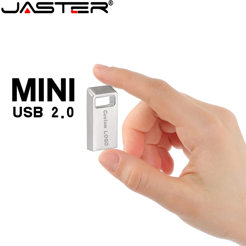 

JASTER Super Mini USB Flash Drives 64GB High Speed Pen Drive 32GB Real Capacity Memory Stick Eagle Logo Pendrive Creative Gifts