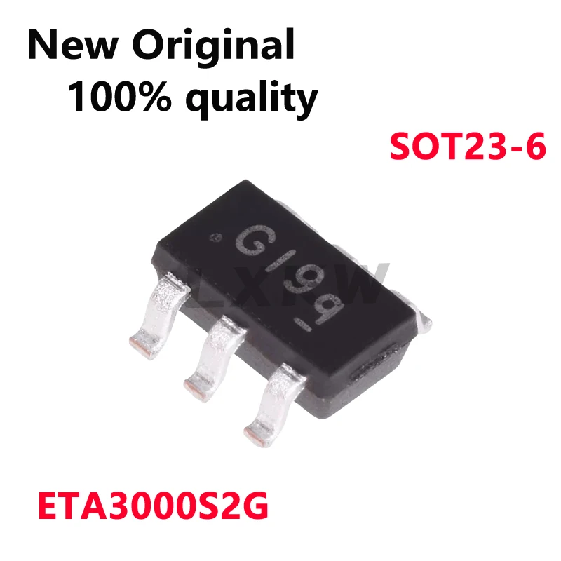 10/PCS New Original ETA3000S2G Screen printing G1 SOT23-6 Lithium battery balance chip In Stock