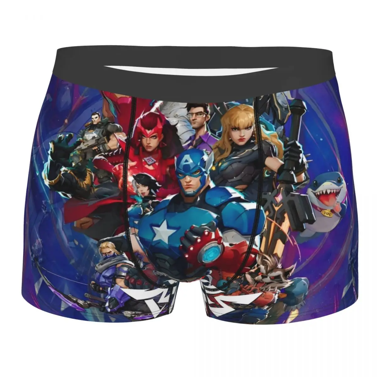 

Marvel-Rivals PVP Video Game Man Underwear Characters Cool Boxer Briefs Shorts Panties Funny Breathable Underpants Homme S-XXL