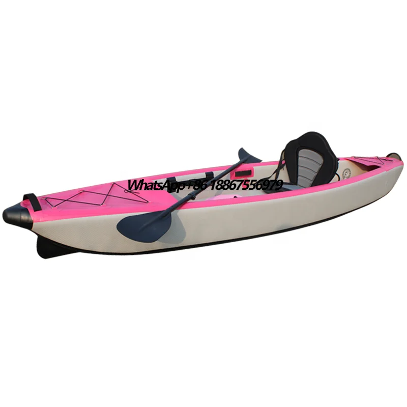 

Inflatable Pink Double 2 Person Kayaks 16 Feet