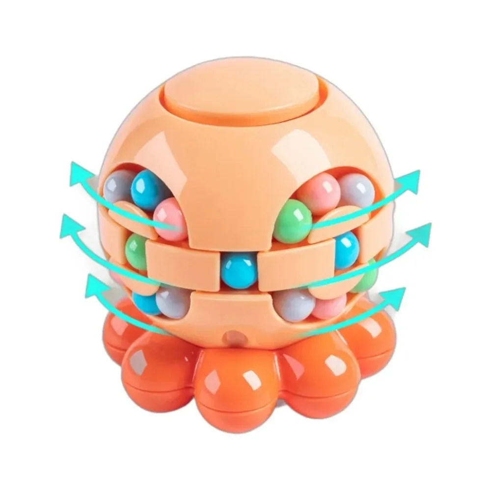 Cube de haricots magique rotatif, jouet anti-Stress pour adultes et enfants, soulagement de l'anxiété, Fidget Cube, cadeaux, jouets Puzzle