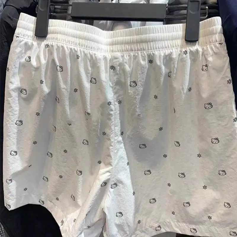 

Sanrio Summer Shorts Hello Kittys Girl Kawaii Fashion Sports New Style Loose Casual Sweet Breathable Comfortable Simple Cartoon