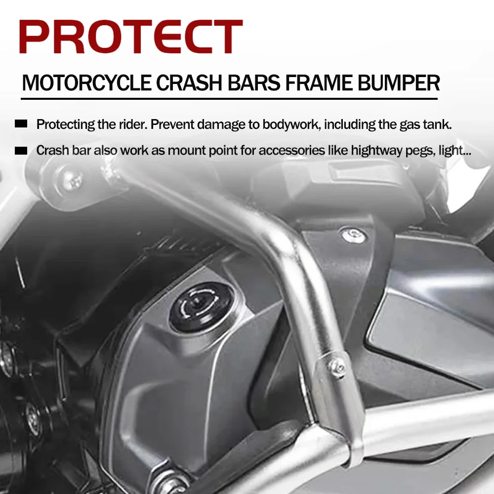 For BMW R1200GS Adventure R 1200 GS ADV R1200GSA 2014 2015 2016 Lower Engine Guard Motorcycle Crash Bar Bumper Frame Protector
