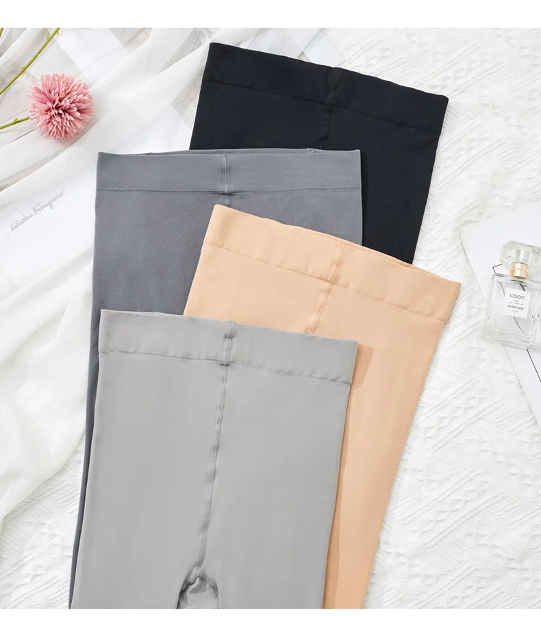 Leggings per donna Toppa soffice a costine da donna in difficoltà Sollevamento del sedere Primavera Autunno Senza fodera Stringe V-Buttocks Tono Slim-Fit Ol