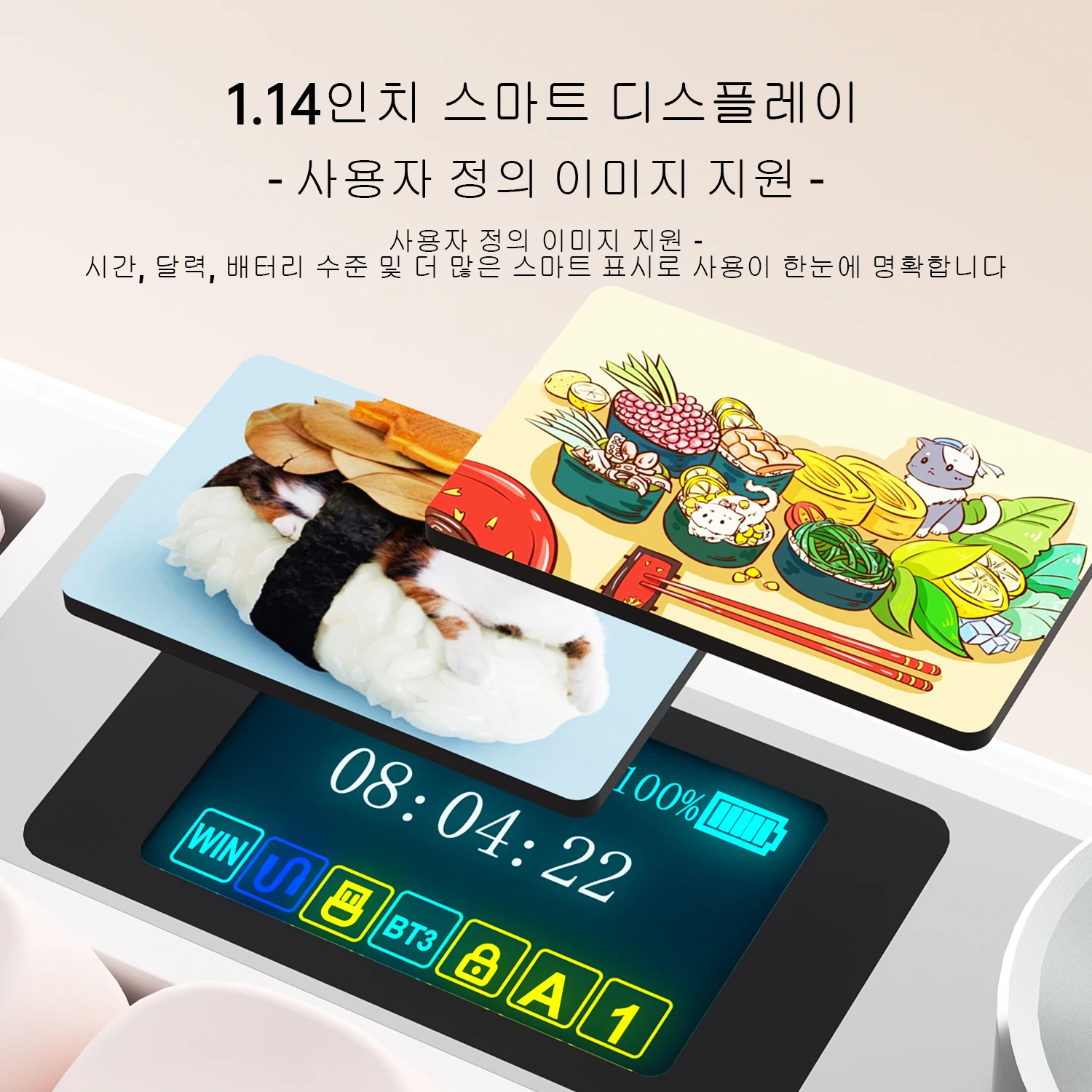 AULA F108PRO 기계식 키보드 맞춤형 100% 레이아웃 RGB 백라이트 무선 블루투스 Hifi 스위치 게임용 귀여운 스타일 키보드