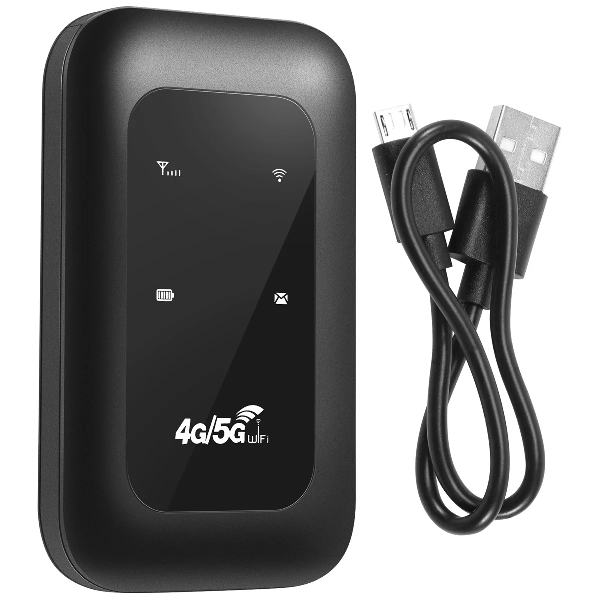 Imagem -05 - Roteador Wifi de Bolso para Carro Repetidor Móvel Banda Larga sem Fio Hotspot Modem Mifi 4g com Slot para Cartão Sim