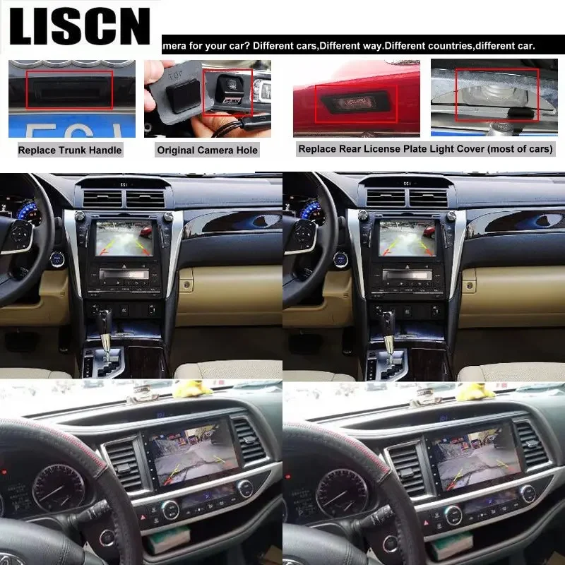 For Ford Fiesta MK6 2008 ~ 2014 Car Rearview Reverse Rear View Camera Backup Parking Camera / Integrated High quality