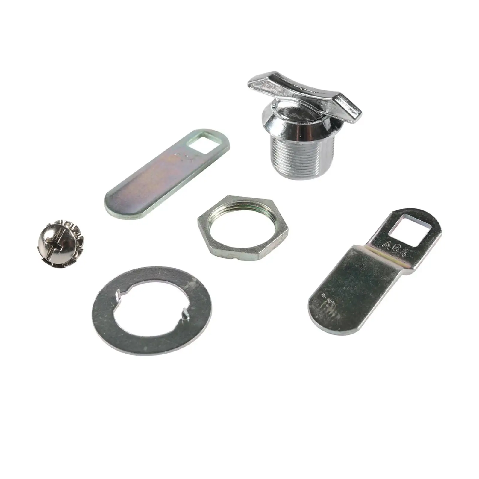 RV Offset cam Lock Keyless 5/8 inch RV Storage Lock for Vehicles Mailbox files Drawers Boats RV Storage Compartment Baggage Door