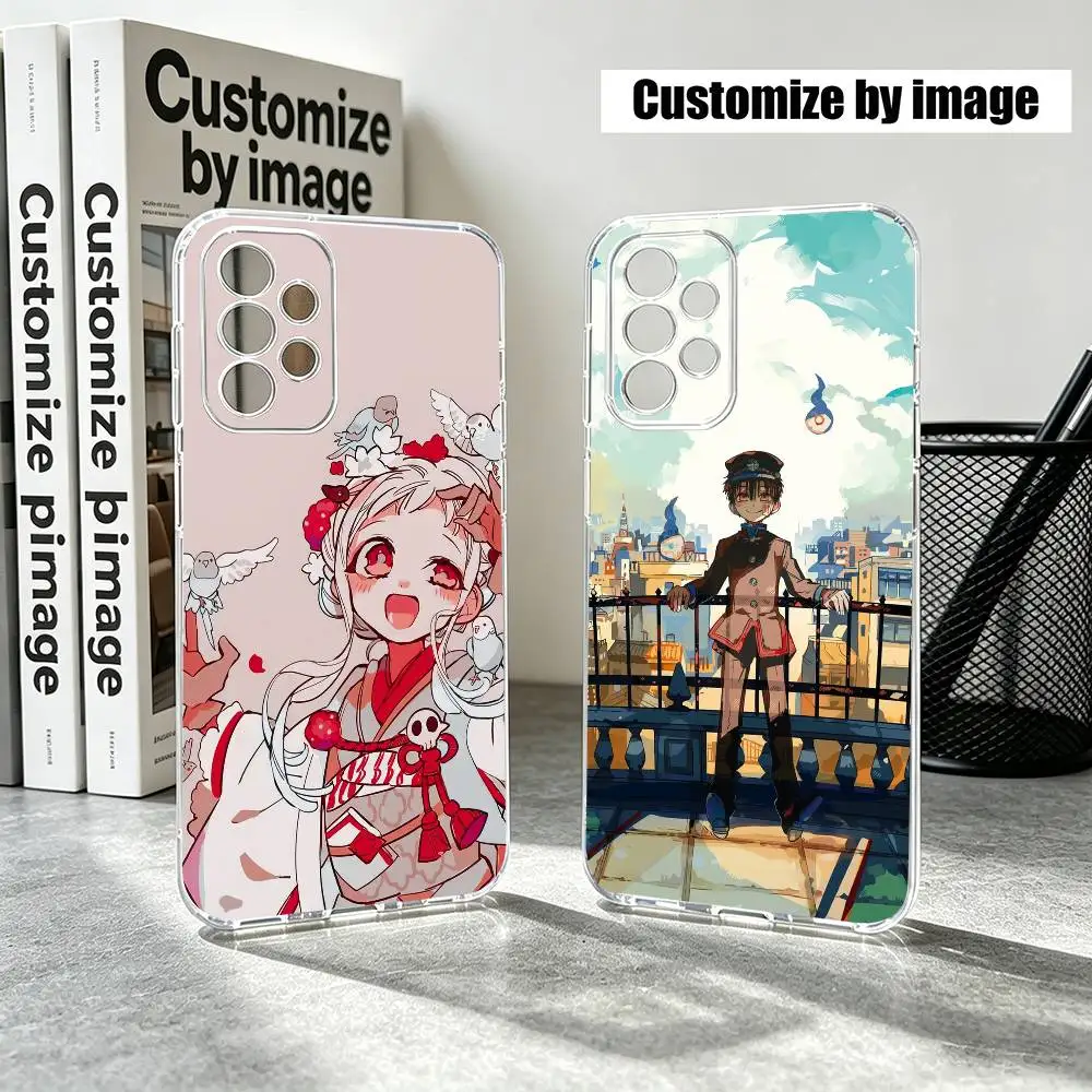 Toilet Bound H-Hanako kun Amane Yugi  Phone Case Transparent Silicone Soft For Samsung S25,S24,S21,S22,S23,S30,Ultra,S20,Plus,Fe