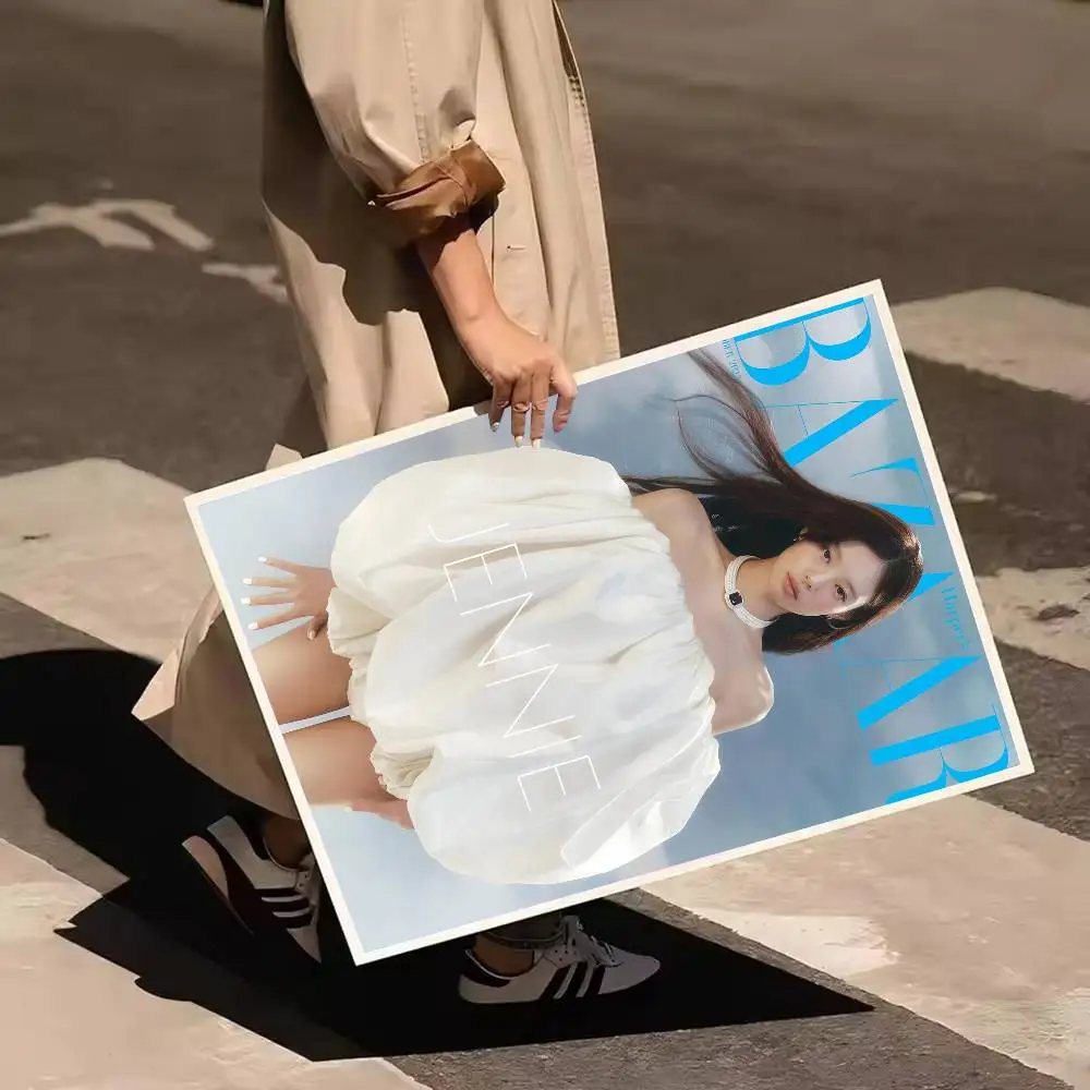 الكورية فتاة مجموعة Kpop جيني المشارك ورقة طباعة غرفة المعيشة المنزلي غرفة نوم مدخل بار مقهى الفن اللوحة الديكور #4