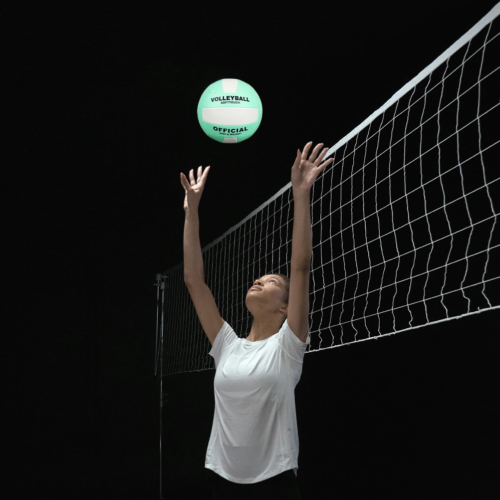 2 szt. Miękkie piłki do siatkówki rozmiar 5 do treningów halowych i zawodów, wytrzymały gruby materiał, żywe kolory, komfortowy uchwyt, piłka sportowa