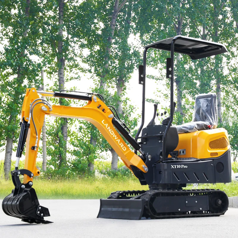 

Hydraulic 1 Ton Mini Excavator High Quality Multifunctional Small Excavator Micro Digger Customize Crawler Mini Garden Excavator