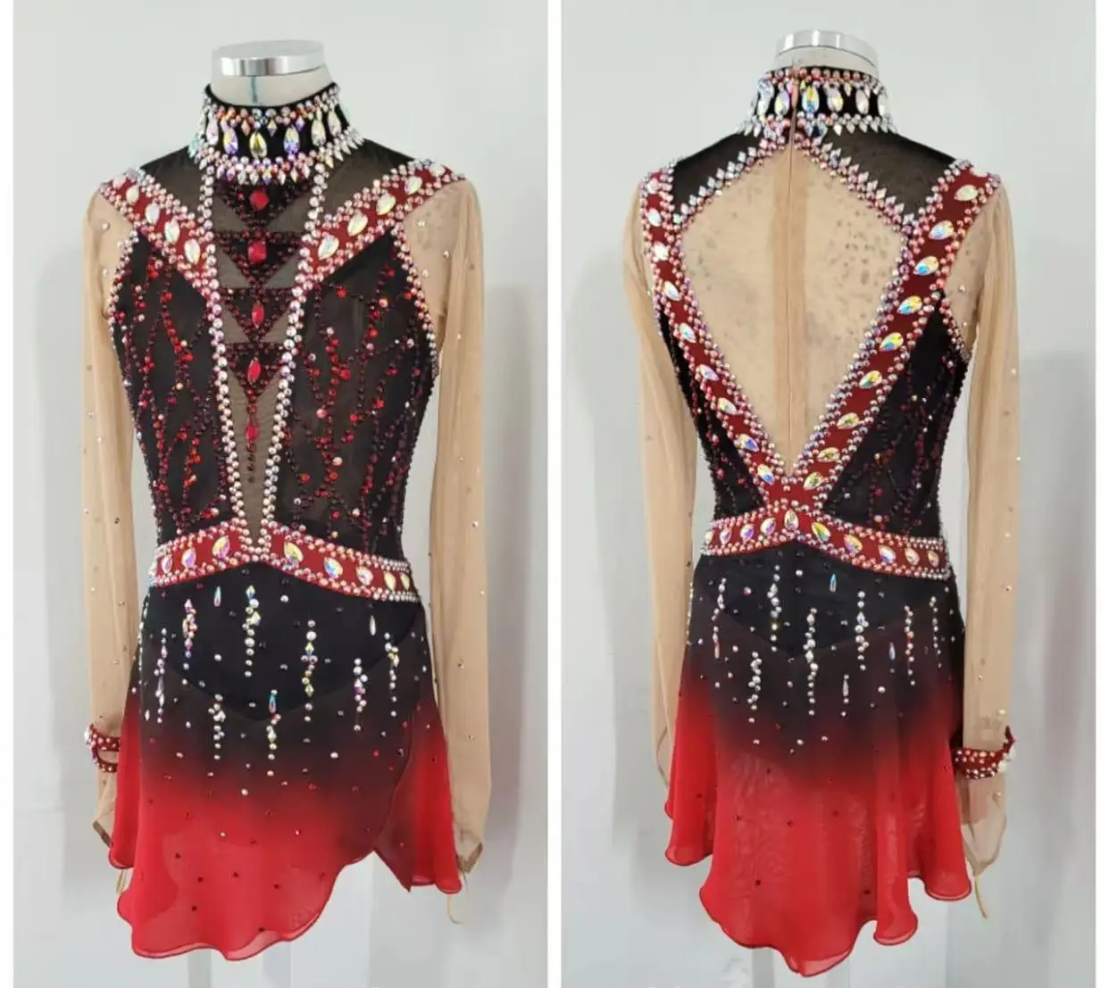 Figure skating performance outfit - skating skirt