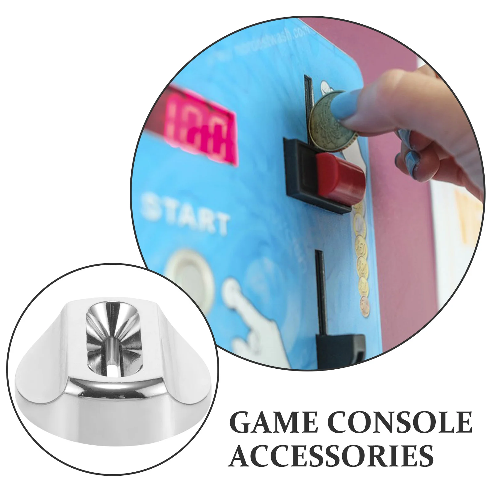 Coin Slot Game Machine Machines Metal Quick Door Entrance Replace Replacement Accessory