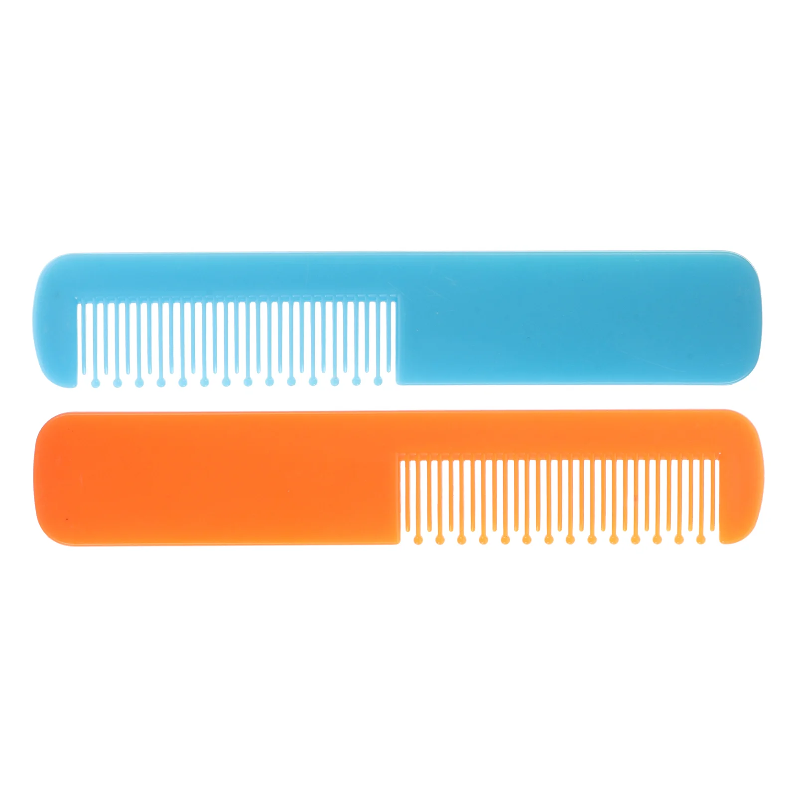 2pcs Baby Hair Detangler Comb Set Round Teeth for Gentle Scalp Care for Newborn and Toddler Hair Grooming Soft and Safe for