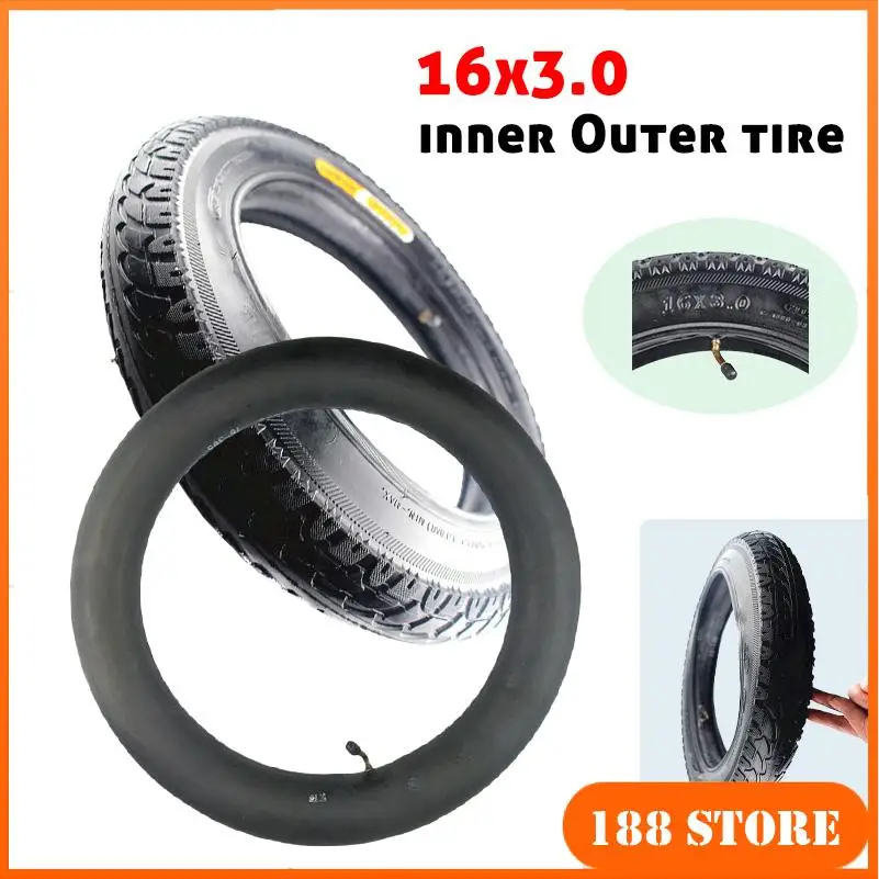 New Electric Bicycle Tires CST16x3.0 Inch Electric Bicycle Tire with Good Quality Bike Tyre Whole Sale Use