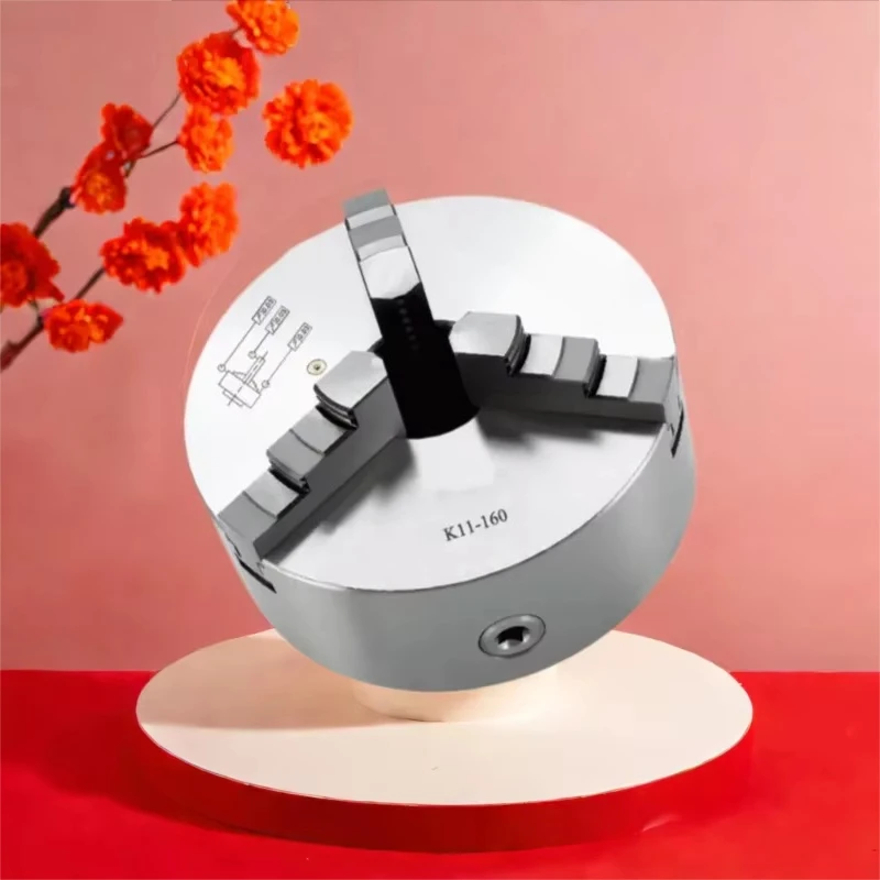 

Brand 3 Jaw Self-centering Chuck K11-160 Pro High Precision 0.03mm Scroll Chuck 160mm Harden Steel Manual Chuck for Sell