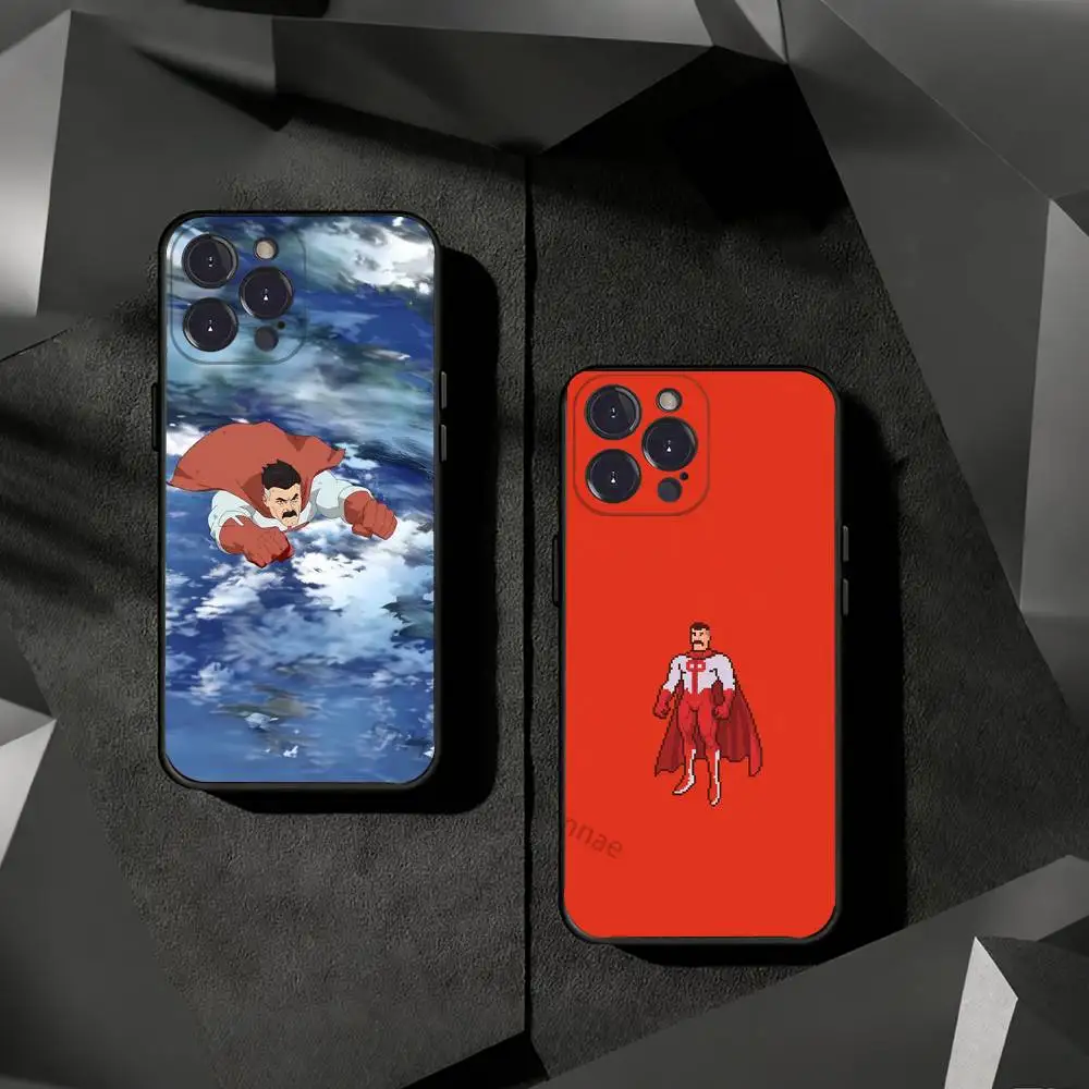 

I-Invincible Funny Phone Case For iPhone 17 16 15 14 13 12 11 Pro Xs Max Mini Plus Antislip Shockproof Hard