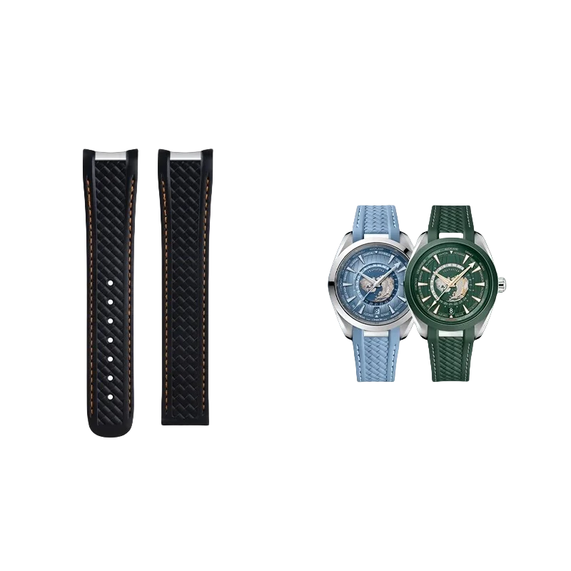 ДЛЯ OMEGA SEAMASTER, РЕМЕНЬ FKM