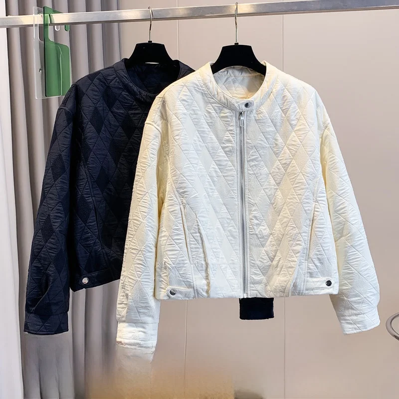 جودة عالية ort القطن Jaet المرأة Faion تنوعا ملابس خارجية غير رسمية الخريف الشتاء Sli معطف القطن الصغير