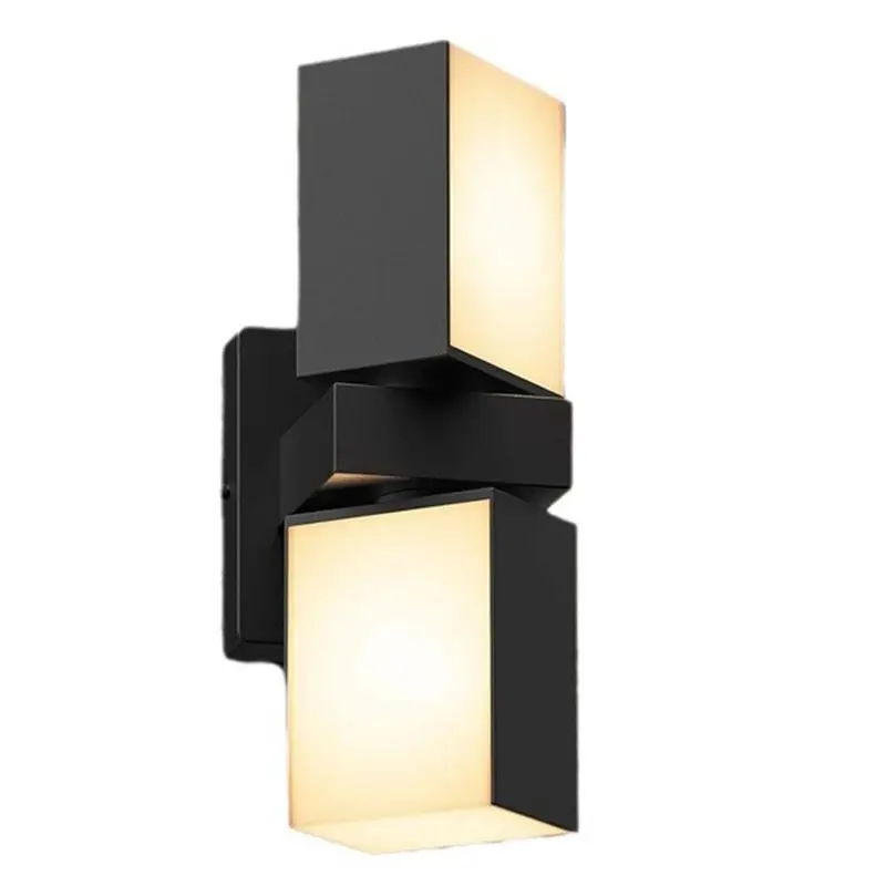 

Outdoor Led Wall Lamp Dual Head Balcony Lamp IP65 Waterproof Wall Sconces Wifi APP Control Smart Lights For Garden Fence 110V
