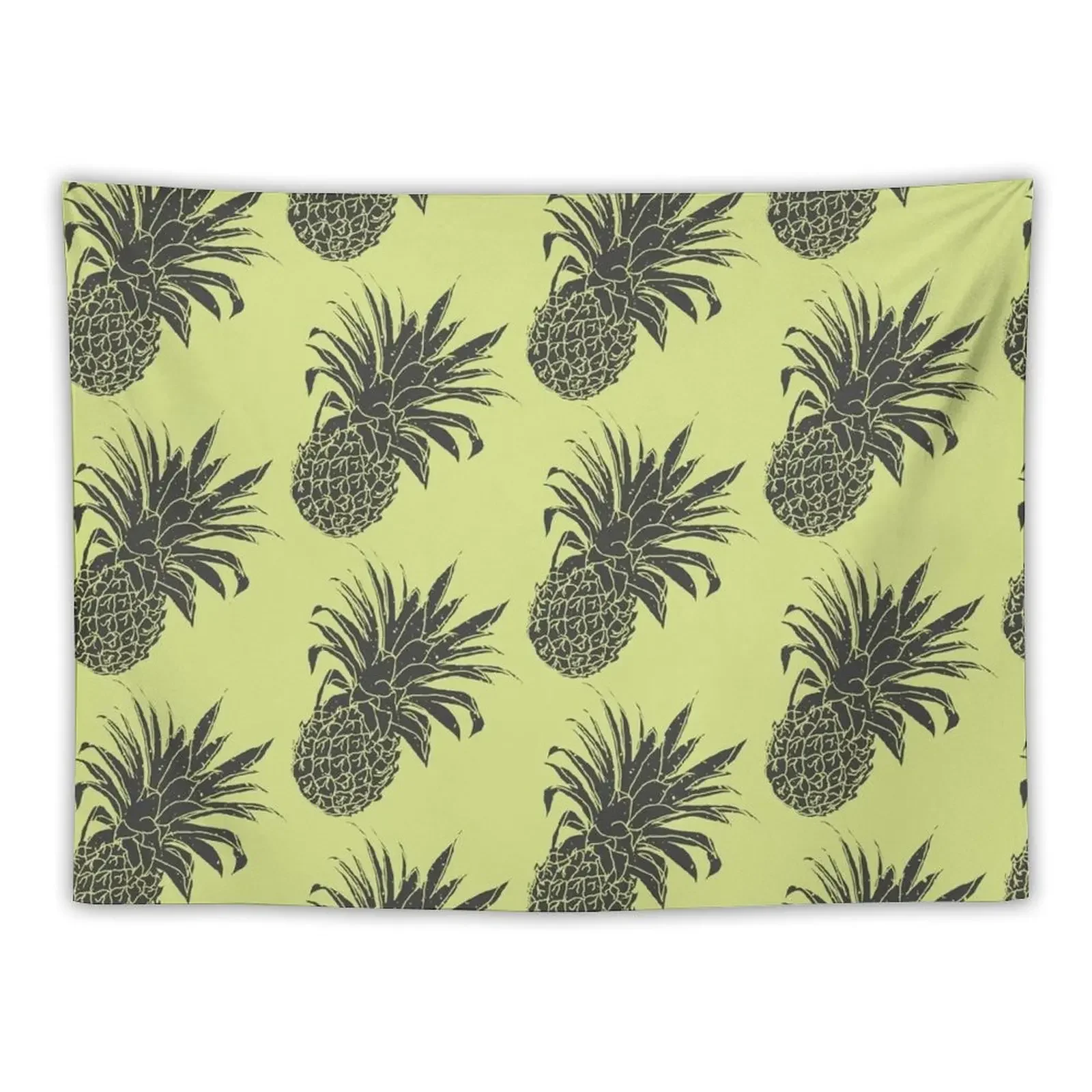 

Pineapple Tapestry Art Mural Aesthetics For Room Things To The Room Home Decor Accessories Tapestry