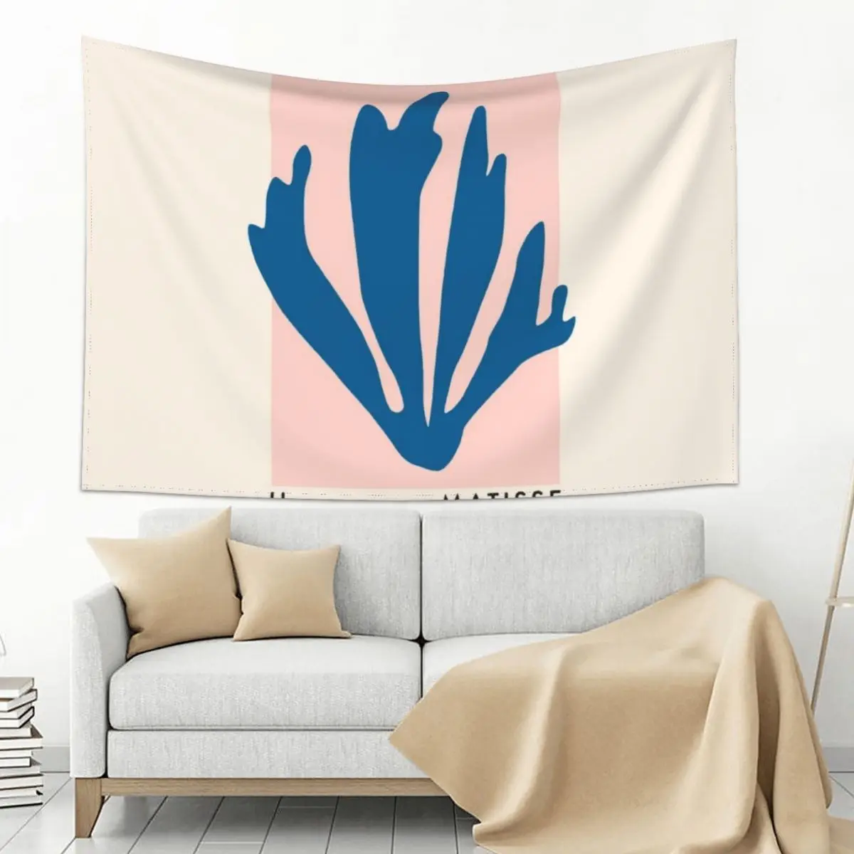 

Matisse Gallery Exhibition Poster Vintage Tapestry Home Decoration Funny Room Decorations Aesthetic Tapestry