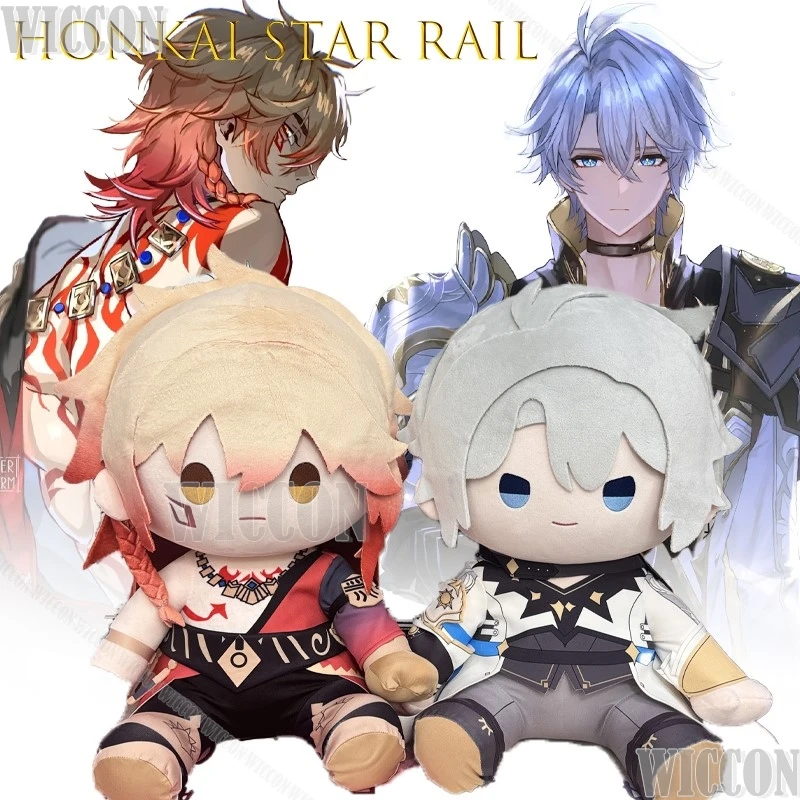 

Honkai Star Rail Phainon Mydei 40cm Cotton Sitting Plush Phainon Keychain Trendy Fashion Women Cosplay Kawaii Carnival Outfit
