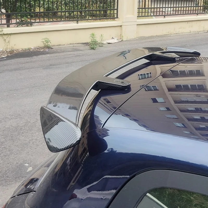 Roof Spoiler For Subaru XV 2013 - 2021 Year Type AE Carbon Surface Car Rear Trunk Wing ABS material Refit Accessories