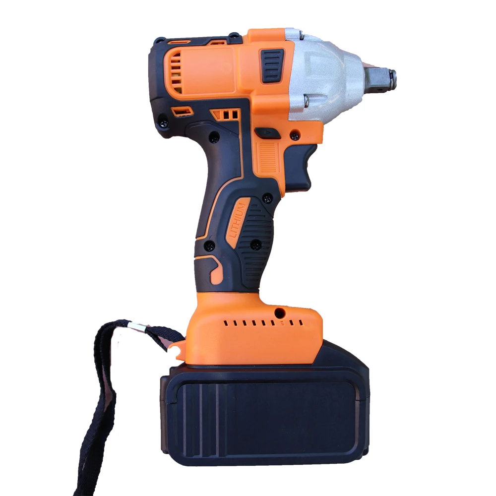 

High Torque 20 Volt 2 x 2Ah Lithium Battery power tools Charger electric cordless impact wrench