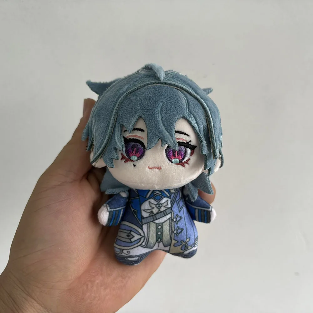 Knights of Favonius Lohen Plush Doll Pendant 10cm Genshin Impact Stuffed Lohen Toy Backpack Dolls Present Collect XMAS Gift