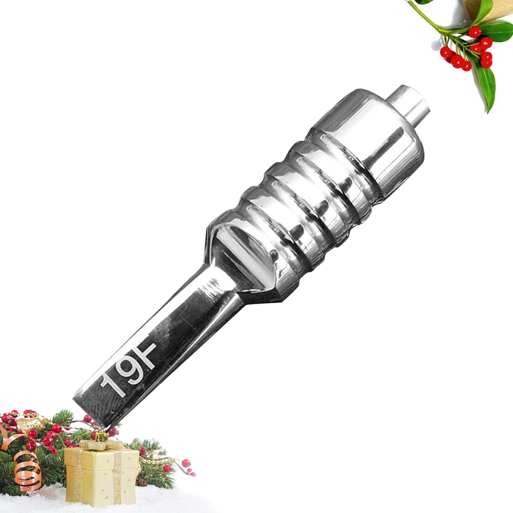 

Stainless Steel Tattoo Machine Grip Holder Reusable Anti-Slip Handle For Coil Machines Durable Grip Tube Thickened Self-Locking